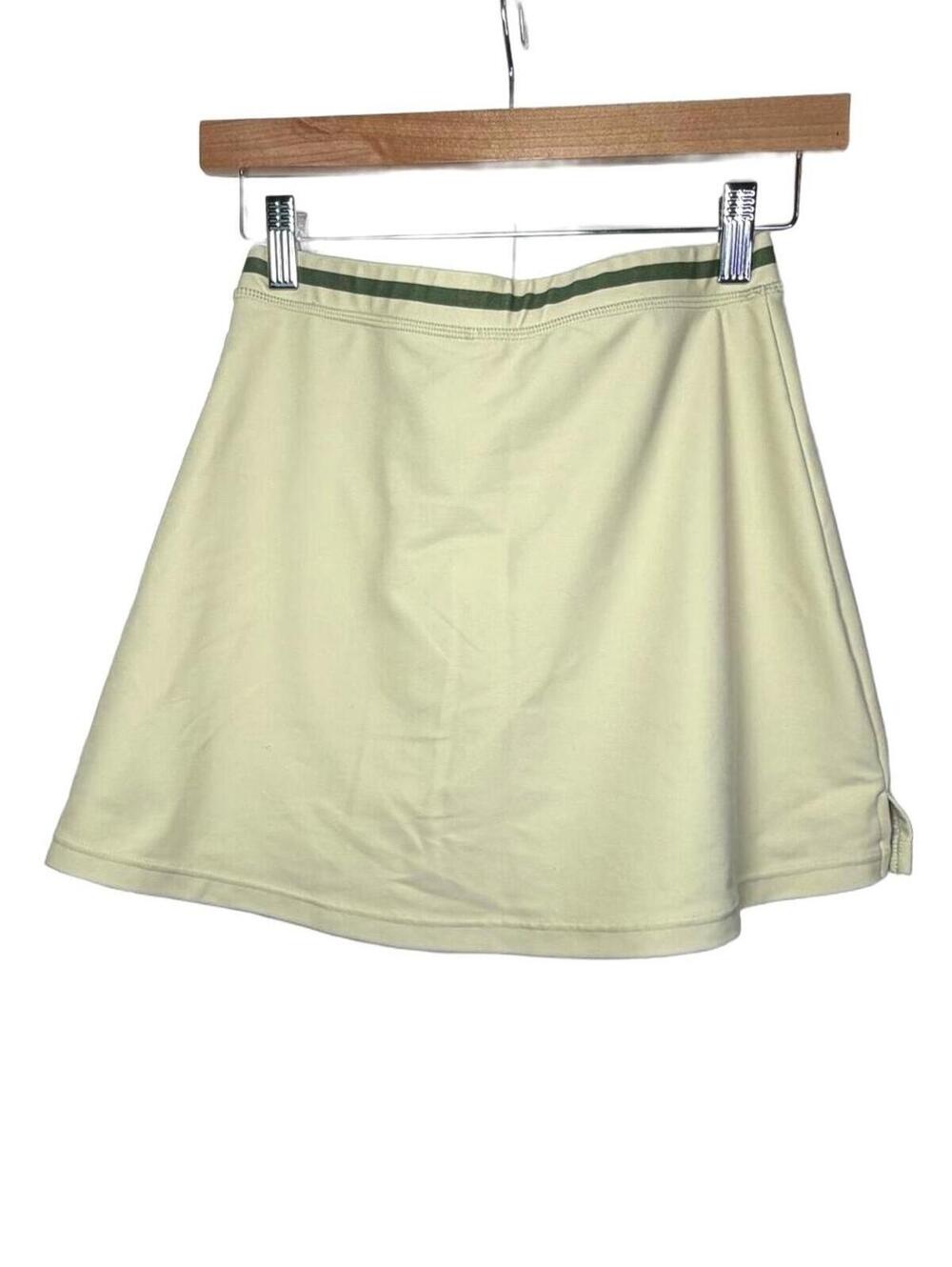 WeWoreWhat Tennis Skort M Green Athletic Mini Skirt Built In Shorts Active - Picture 4 of 8